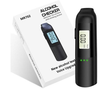 Алкотестер безконтактний 0-0.2‰, 200мАг, кишеньковий драгер MR702