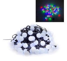 Гирлянда светодиодная новогодняя цветная Маленькие Шарики 90 LED 6.5м