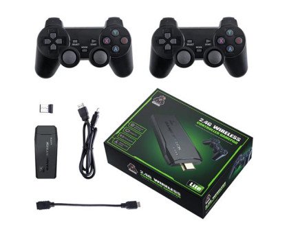 Игровая консоль беспроводная HDMI Sega PS1 64ГБ 10000 игр, Data Frog Y3 Lite