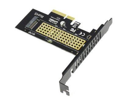 Адаптер переходник SSD M.2 NVMe ключ M на PCIe 4.0 3.0 X16 X8 X4, Jeyi SK4