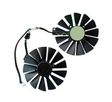 Вентиляторы 2шт 95мм 12В 4пин T129215SM GTX 1050 1070Ti RX 470 580