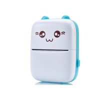 Термопринтер кишеньковий для друку з телефона, Bluetooth, 1000мАг, кольори