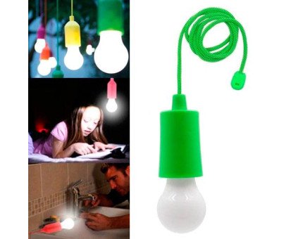 Светильник ночник Лампа на шнурке светодиодный LED, портативный