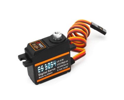 Сервопривід для FPV дрону EMAX ES3054 20г Metal Gear, цифровий