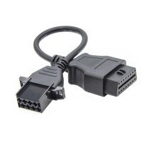 Переходник с OBD2 16pin мама на Volvo 8pin мама