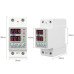 Реле контроля напряжения и тока с ЖК, 220В, 63А, 2DIN, TOMZN TOVPD1-60-EC