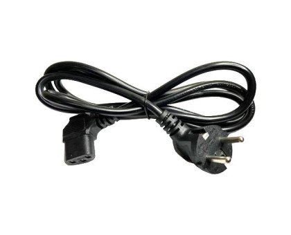 Мережевий кабель живлення комп'ютера IEC C13 кутовий, 24x0.14, 1.5м
