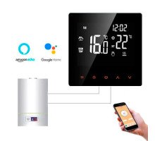 Терморегулятор Wi-Fi для газового котла 220В 3А Avatto ME81H, белый