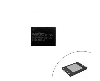 Чип MX25U51245GZ4I00 WSON8, NOR Flash память 512Мбит