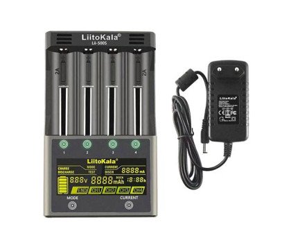 Розумний зарядний пристрій Liitokala Lii-500S Li-Ion Ni-MH Ni-Cd розряд ємність