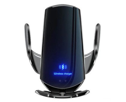 Бездротовий зарядний пристрій 15Вт з QC для смартфона в автомобіль, Q3