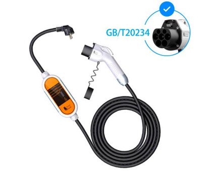 Зарядное устройство для электромобиля GB/T GBT 1фаза 16A 3.5кВт, Feyree