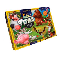 Настольная игра Ферма Люкс, супер фермер, Danko Toys G-FL-01-02