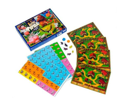Настольная игра Ферма Люкс, супер фермер, Danko Toys G-FL-01-02