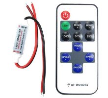 Беспроводной контроллер 1к LED лент, 12-24В, 6А