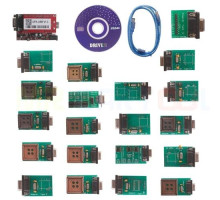 UPA USB V1.3 програматор автомобілів чіп-тюнінг EEPROM і 19 адаптерів