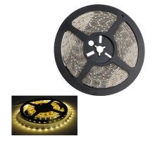 5м лента светодиодная, 300x 3528 SMD LED, тепл бел