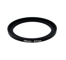 Повышающее степ кольцо 58-67мм для Canon, Nikon