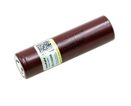 Акумулятор 18650 високого струму Li-ion 3.6В 3000мАг 20А Liitokala HG2