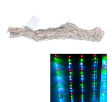 Гірлянда світлодіодна новорічна кольорова Штора Дощик 240 LED 3.2 x 2м