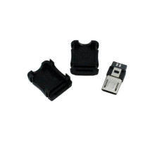Разъем MicroUSB 5-ти контактный папа Micro-USB