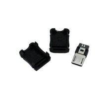Разъем MicroUSB 5-ти контактный папа Micro-USB