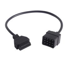 Переходник с OBD2 16pin мама на Renault 12pin папа