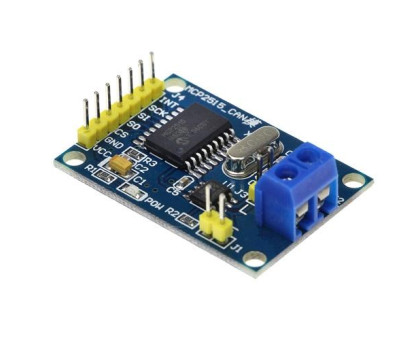 Модуль CAN шины, конвертер SPI - CAN на MCP2515 и TJA1050