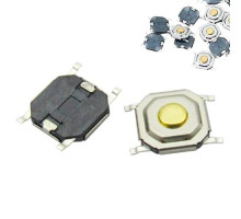 100x Кнопка тактова, мікрік, SMD 4 контакту, 4х4х1.5мм 5х5х1.5мм
