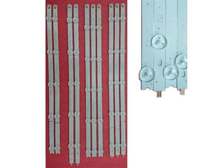 10x LED планка лампа підсвітки РК ТБ 42 LG 6916L-1214A 1215A 1216A 1217A