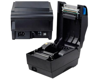 Термопринтер етикеток, наклейок, штрих-коду Xprinter XP-365B 80мм