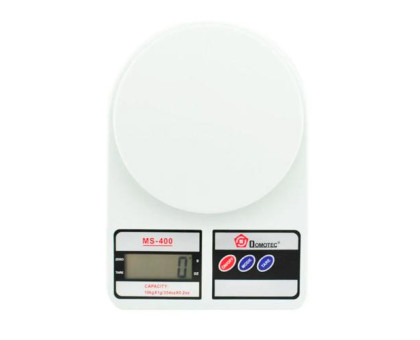 Весы кухонные электронные до 10кг, точность 1г, MS-400