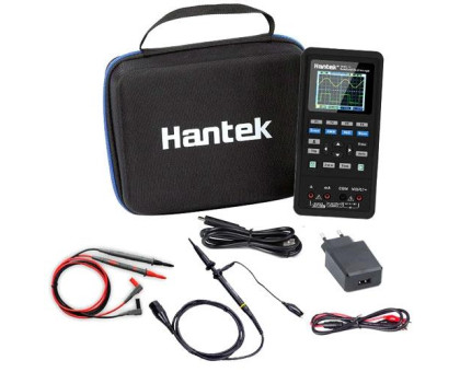 Осциллограф 2кан 40МГц + мультиметр 2в1 портативный Hantek 2C42