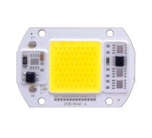 Світлодіодна матриця з драйвером COB LED 30Вт 3000лм 220В, біла