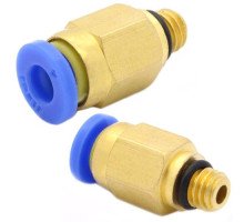Фітинг, кріплення PTFE трубки PC4-M6 MK8 E3D для 3D-принтера