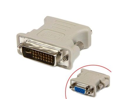 DVI 24+5 - VGA адаптер переходник