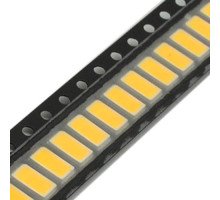 100x 5630 5730 SMD LED 3В 0.5Вт 50-55лм світлодіод, теплий білий