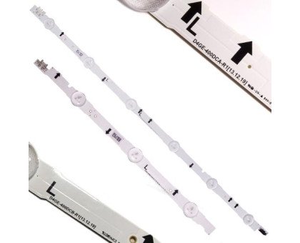 2x LED планка лампа подсветки ЖК ТВ 40 D4GE-400DCA-R1 D4GE-400DCB-R1 R2