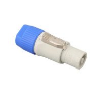Штекер PowerCon 3pin 20A 250В тато, NAC3FCB, вихід живлення, кабельний