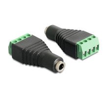 Перехідник 3.5мм TRRS mini-jack джек гніздо мама - клемники 4pin