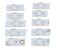 10x LED сегмент 3В для планки лампы подсветки ЖК телевизора