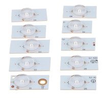 10x LED сегмент 6В для планки лампы подсветки ЖК телевизора