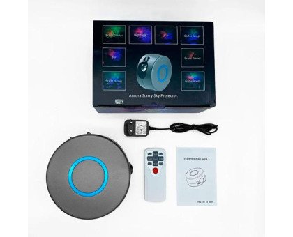 Лазерный ночник проектор звездного неба Галактики с ДУ, Aurora