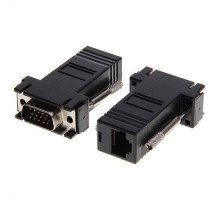 Подовжувач VGA по RJ45 витій парі пасивний, тато-тато, UTP, до 30м