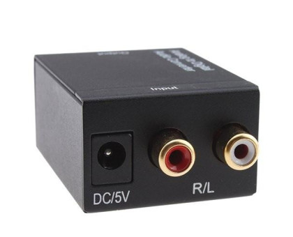 Конвертер АЦП RCA - Toslink, Coaxial аналог-цифра