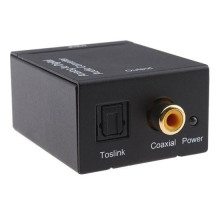 Конвертер АЦП RCA - Toslink, Coaxial аналог-цифра