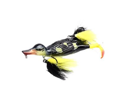Воблер Утка приманка твердая 3D 12см 30г на щуку сома ALLBLUE Stupid Duck