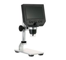 Микроскоп цифровой c 4.3 ЖК на штативе, 1050мАч, MicroSD, 3.6Мп, 1-600X