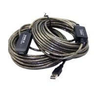 USB 2.0 подовжувач активний репітер, кабель AM - AF, 20м
