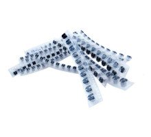 130x Конденсатор SMD алюмінієвий 1-220мкФ 10-50В, набір